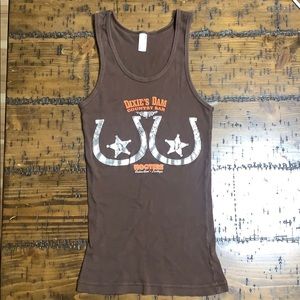 Vintage American apparel hooters tank